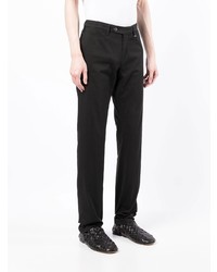 Pantalon chino noir Canali