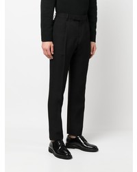 Pantalon chino noir Lardini