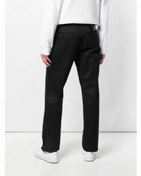 Pantalon chino noir Raf Simons X Fred Perry