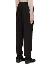 Pantalon chino noir Dries Van Noten