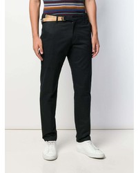 Pantalon chino noir White Sand