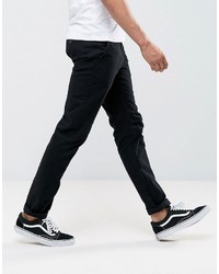 Pantalon chino noir Weekday