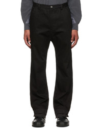 Pantalon chino noir XLIM