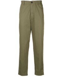 Pantalon chino olive Bassike