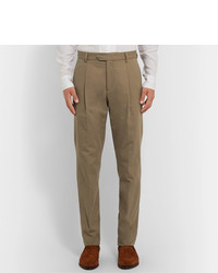 Pantalon chino olive Caruso