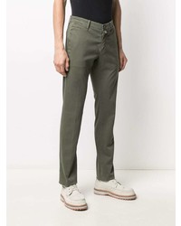 Pantalon chino olive Jacob Cohen