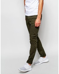 Pantalon chino olive Asos