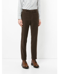 Pantalon chino olive Gieves & Hawkes