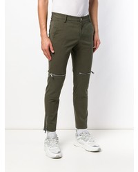 Pantalon chino olive Les Hommes Urban