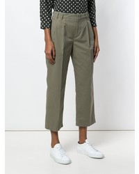 Pantalon chino olive Aspesi