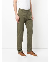 Pantalon chino olive Kent & Curwen