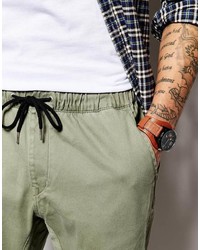 Pantalon chino olive Quiksilver