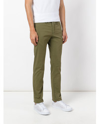 Pantalon chino olive Moncler