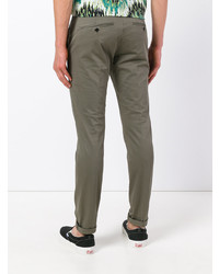 Pantalon chino olive Dondup