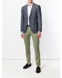 Pantalon chino olive Incotex