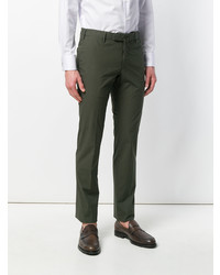 Pantalon chino olive Incotex