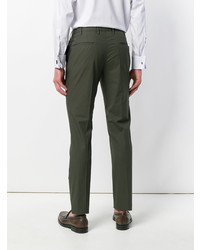 Pantalon chino olive Incotex