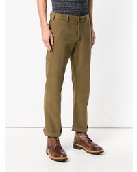 Pantalon chino olive Fortela