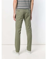 Pantalon chino olive Incotex