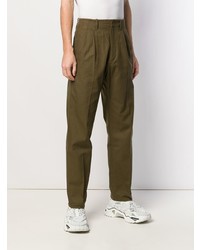 Pantalon chino olive Qasimi