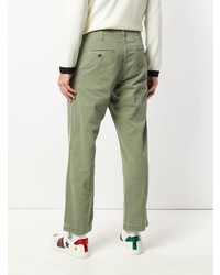 Pantalon chino olive Gucci