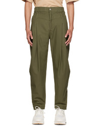 Pantalon chino olive Feng Chen Wang