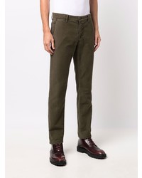 Pantalon chino olive Incotex