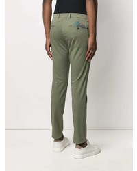 Pantalon chino olive Manuel Ritz