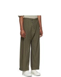 Pantalon chino olive Jan Jan Van Essche