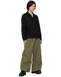 Pantalon chino olive Naked & Famous Denim