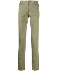 Pantalon chino olive Incotex