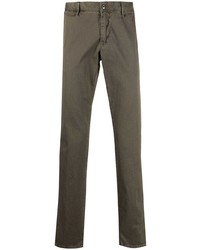 Pantalon chino olive Incotex