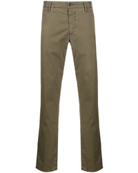 Pantalon chino olive Incotex