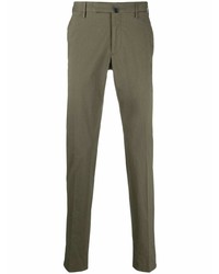 Pantalon chino olive Incotex