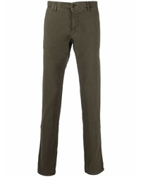 Pantalon chino olive Incotex