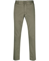 Pantalon chino olive Incotex