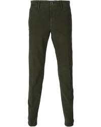 Pantalon chino olive Incotex