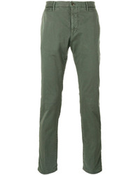 Pantalon chino olive Incotex