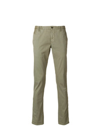 Pantalon chino olive Incotex