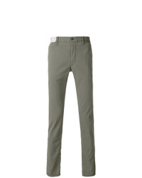 Pantalon chino olive Incotex