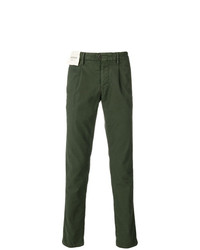 Pantalon chino olive Incotex