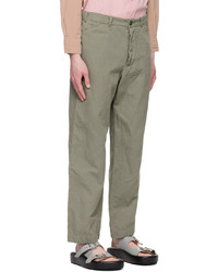 Pantalon chino olive Casey Casey