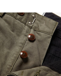 Pantalon chino olive