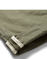 Pantalon chino olive