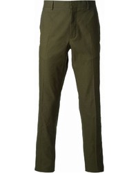 Pantalon chino olive