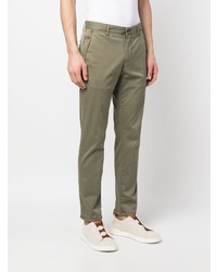 Pantalon chino olive Incotex