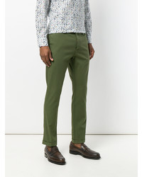 Pantalon chino olive Pence