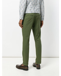 Pantalon chino olive Pence