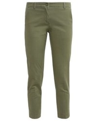 Pantalon chino olive Sisley