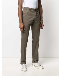 Pantalon chino olive Incotex